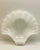 Art Deco Vintage Milk Glass Seashell Dish For Sale - Image 3 of 10