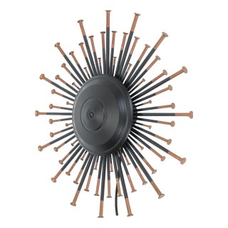 Large Vintage Sun Wall Lamp from Dantoft, 1960s For Sale