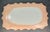 Antique Hand-Painted Scalloped Porcelain Serving Tray For Sale - Image 10 of 11