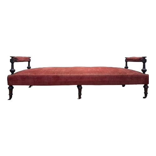 Large Napoleon III Bench For Sale