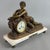 A sculptural French clock from the late 19th century, depicting the allegorical figure "Rêveuse" (signed by the artist)....