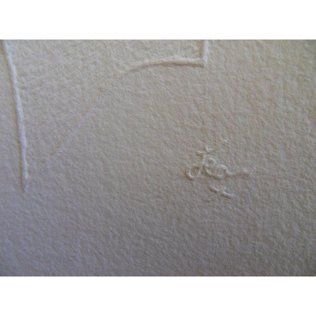 Modern Jean Cocteau, Le Baiser, Etching For Sale - Image 3 of 4