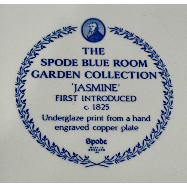 The Spode Blue Room Garden Collection “Jasmine” pattern, first introduced in 1825 from hand engraved copper plate. Large...