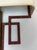 Red Vintage Chinoiserie Glass Torch + Metal Wall Sconces, Pair For Sale - Image 8 of 12