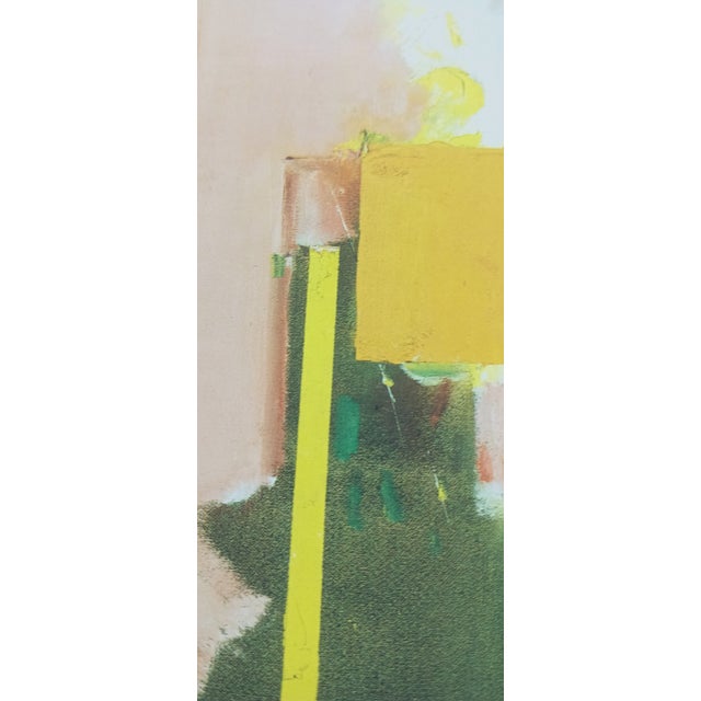 this original art print titled Deep Within the Ravine Hans Hofmann was carefully removed from a 1985 first edition from...