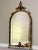 Oscar Bach Attributed Gilded Iron Console With Beveled Mirror, Marble Top, C. 1920 For Sale - Image 11 of 18
