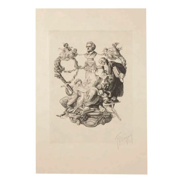 Fraz von Bayross, Bayros-Mappe III, 1913, Photographic Paper For Sale