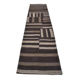 Handwoven Anatolian Vintage Runner Rug For Sale