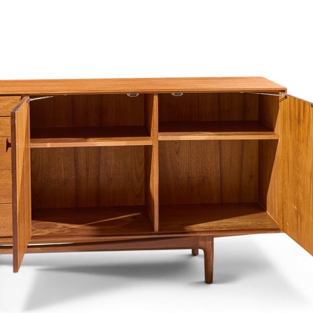 Kofod Larsen for G Plan Mid Century Danish Teak Sideboard Credenza For Sale - Image 11 of 12