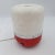 Vintage Red and White Radio Lamp by Adriano Rampoldi for Europhon For Sale - Image 10 of 11