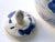 Blue and White Vintage Chinoiserie Temple Jar For Sale In New York - Image 6 of 8