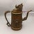 Mid 20th Century Vintage Embossed Brass Ewer With Dragon Handle & Mythical Motifs For Sale - Image 5 of 9