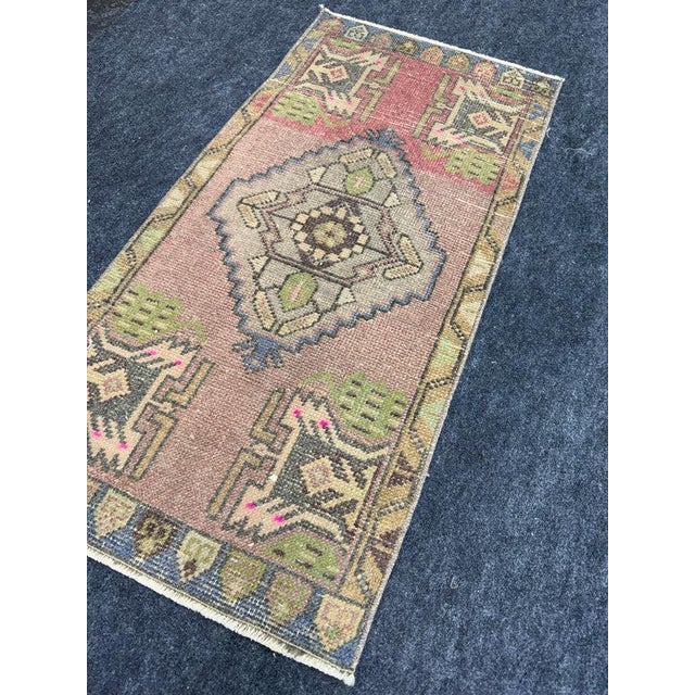 Early 21st Century Turkish Yastik Rug 1'8" x 3'4" For Sale - Image 5 of 5