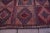 Textile 1970s Tribal Burgundy Geometric Oushak Cecim Rug For Sale - Image 7 of 13