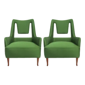1950s Italian Lounge Chairs - Set of 2