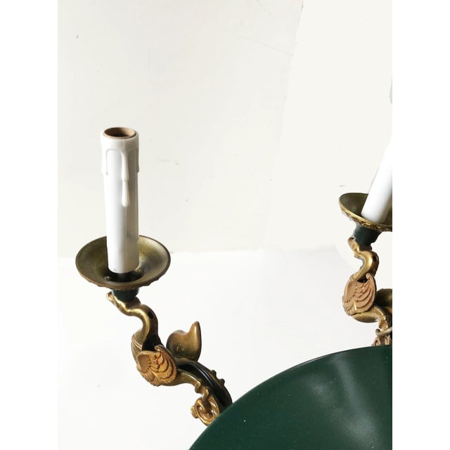 Vintage Large Eleven-Light 1st French Empire Chandelier For Sale - Image 9 of 10