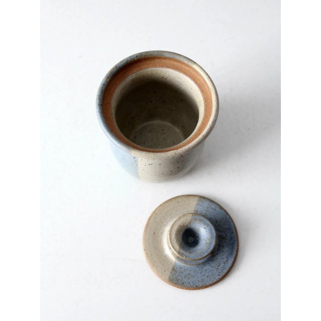 Vintage Studio Pottery Jar For Sale - Image 9 of 11