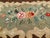 19th Century Vintage Hand Hooked Rug, Wool & Cotton, Floral Pattern, American Folk Art, 2x4 For Sale - Image 5 of 7