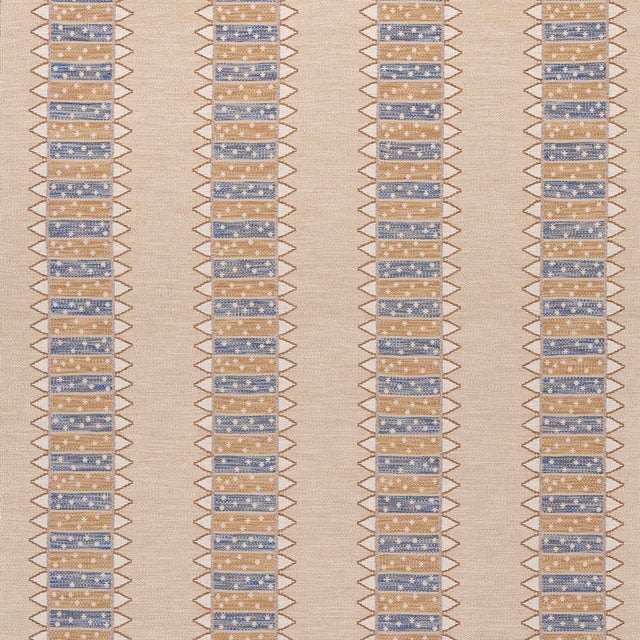 Not Yet Made - Made To Order Sample - Schumacher Noor Kilim Stripe Fabric, Ochre For Sale - Image 5 of 5