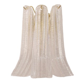 Small Petal Wall Light in Murano Glass, 1990s For Sale