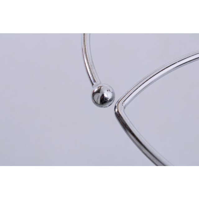 Postmodern Chrome Umbrella Stand, 1980s For Sale - Image 10 of 18