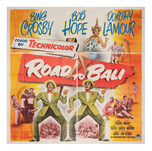 Road to Bali Poster, USA, 1952