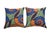 African Wax Accent Pillow Cover For Sale