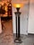 Pacific Coast Lighting Neoclassical Bronze-Tone Torchiere Floor Lamp For Sale - Image 10 of 14