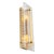 Antique Brass Handmade Glass Wall Lamps, Set of 2 For Sale - Image 5 of 7