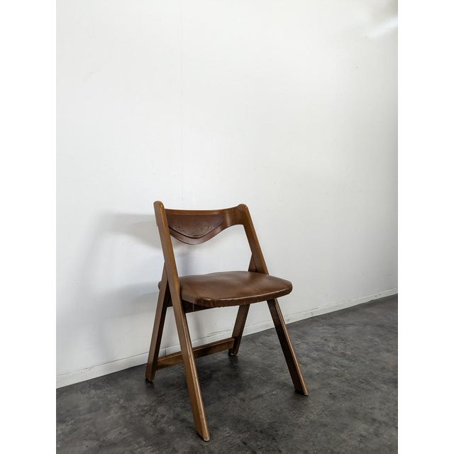 Italian Wood Dining Chairs, Set of 6 For Sale - Image 3 of 7