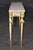Italian Louis XVI Style Parcel Gilt Marble Top Console Table For Sale In Philadelphia - Image 6 of 14