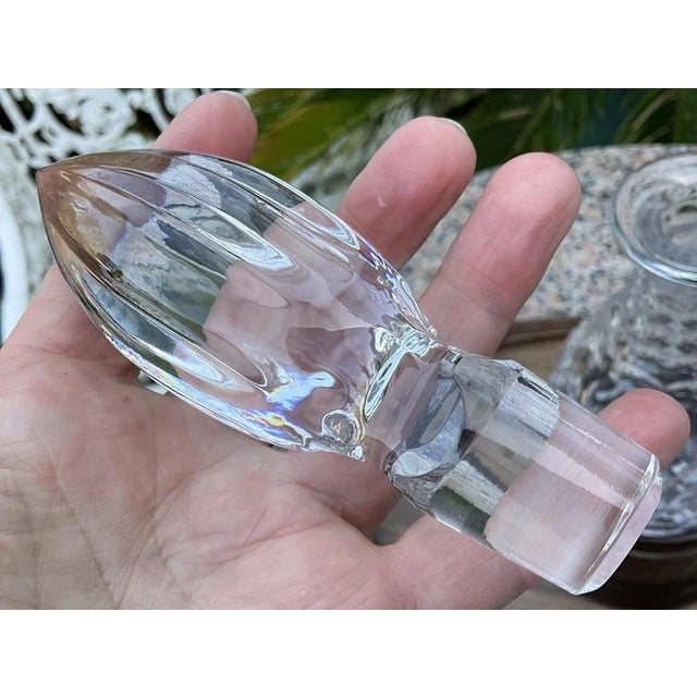Cut Crystal and Sterling Silver Hogget Decanter by Piers Hart for Royal Doulton, 1988 For Sale - Image 6 of 14