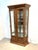 Brown Vintage Display Cabinet in Oak with Glass Shelves For Sale - Image 8 of 8