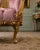 1940 French Artisan Louis XVI Gold Rose Beech Settee For Sale - Image 15 of 18
