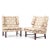 Mid-Century Modern Edward Wormley for Dunbar Mid Century Lounge Wingback Lounge Chairs - Pair For Sale - Image 3 of 10