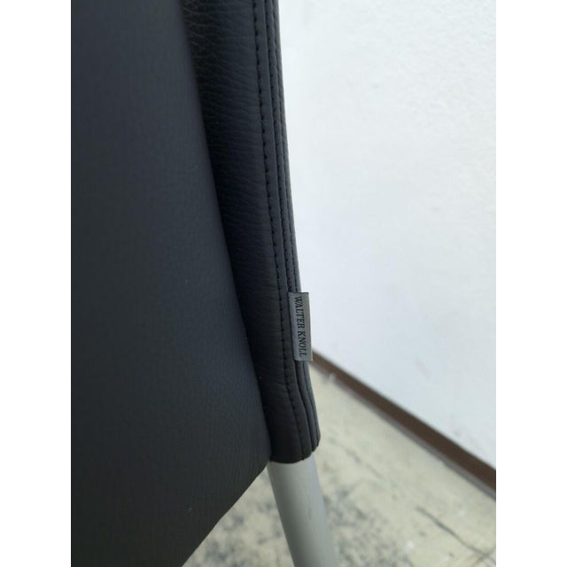 Leather Jason 1410 Armchairs from Walter Knoll, Set of 4 For Sale - Image 9 of 13