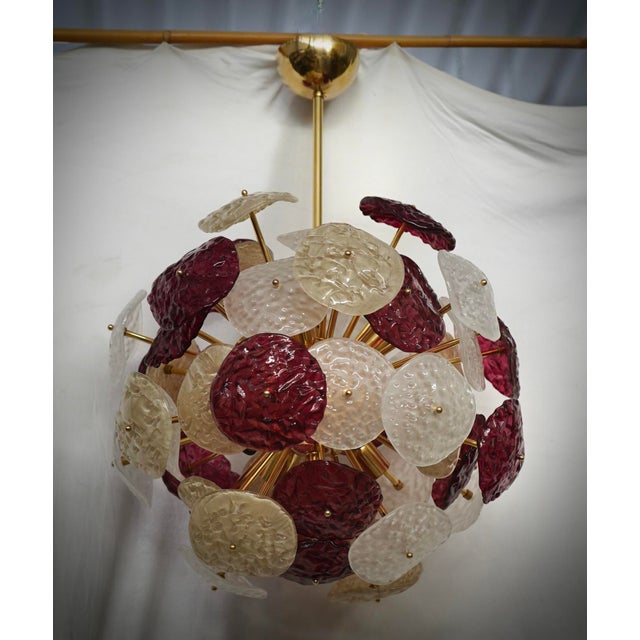Murano Sputnik Art Glass Pendant Light, 2000 For Sale - Image 6 of 10