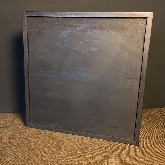 Vintage Zitan Wood "Full Gold Star" Puzzle Box / Scholar's Desk Accessory For Sale - Image 9 of 9