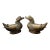 1960s Anglo Indian Brass Ducks- a Pair For Sale