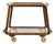 Mid-Century Modern Walnut and Brass Bar Cart by Oswald Haerdtl, 1950s For Sale