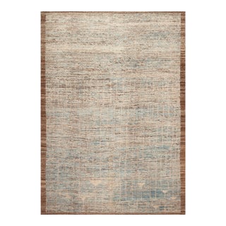 Nazmiyal Collection Primitive Modern Rug For Sale
