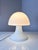 White Mushroom Table Lamp from Glashütte Limburg For Sale - Image 3 of 11
