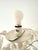1970s Italian Enamel White Leaf Tole Floor Lamp by Sergio Terzani, 1970s For Sale - Image 5 of 18