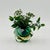 Geometric Emerald Green Murano Glass Sommerso Vase by Flavio Poli, Italy, 1970s For Sale - Image 11 of 12