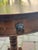 Memphis Vintage 1955 Mahogany Drum Table With Lion's Head Hardware — Lyon Mfg. Co., Memphis For Sale - Image 3 of 8