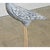 Mid 20th Century French Vintage Cast and Painted Stone Heron For Sale - Image 5 of 9