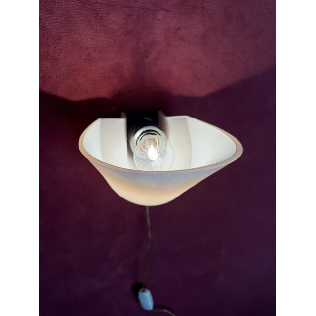 1960s Vintage Wall Lamps in Pink Murano Glass, 1960s, Set of 2 For Sale - Image 5 of 15