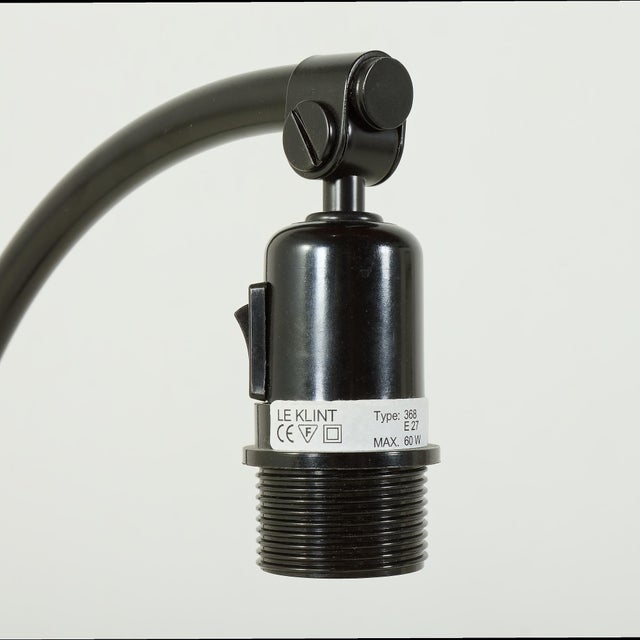 Black Vintage Model 368 Floor Lamp by Flemming Agger for Le Klint, 1970s For Sale - Image 8 of 11