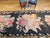 Black Vintage Caucasian Karabagh Kilim, Floral wreath Design, Handwoven Wool, 5' x 14' For Sale - Image 8 of 17