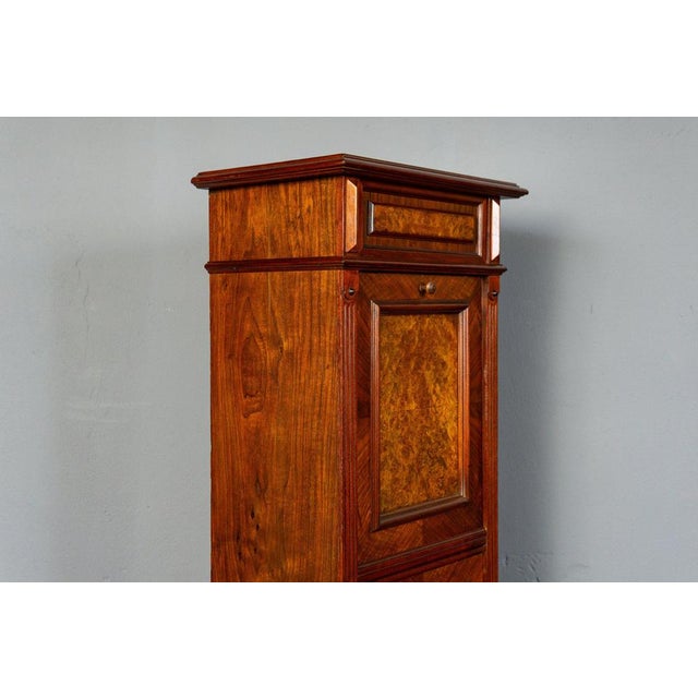 Vintage Brown Wash Cabinet For Sale - Image 6 of 17